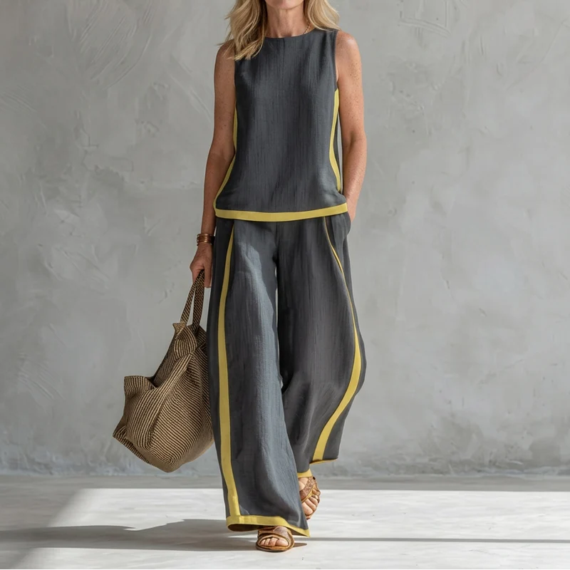 Claire™ - Schickes Leinen Ensemble