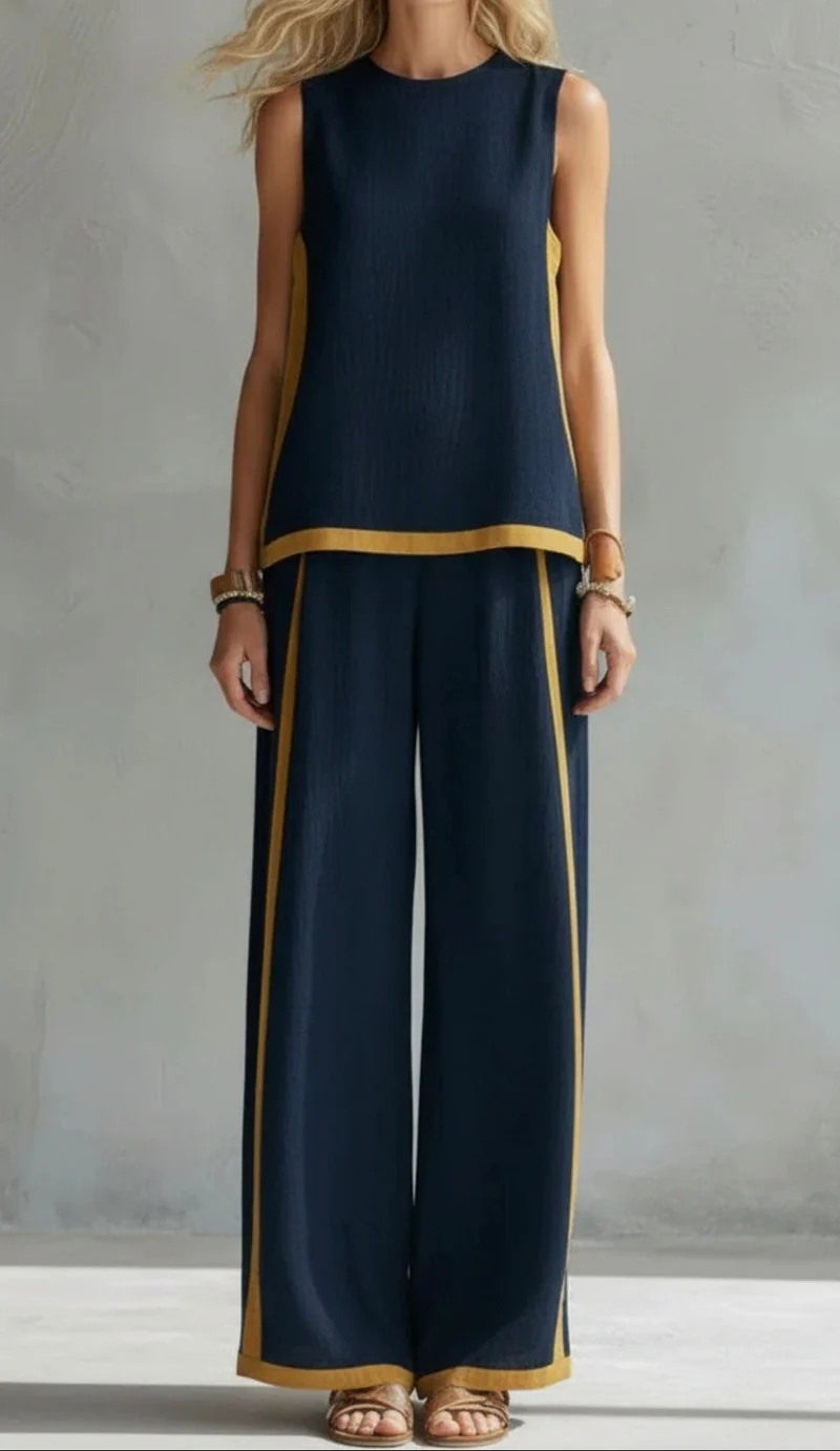 Claire™ - Schickes Leinen Ensemble