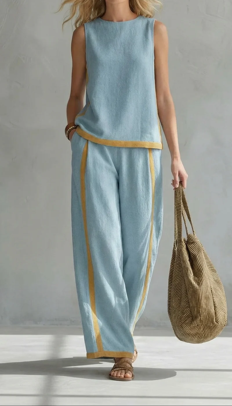 Claire™ - Schickes Leinen Ensemble