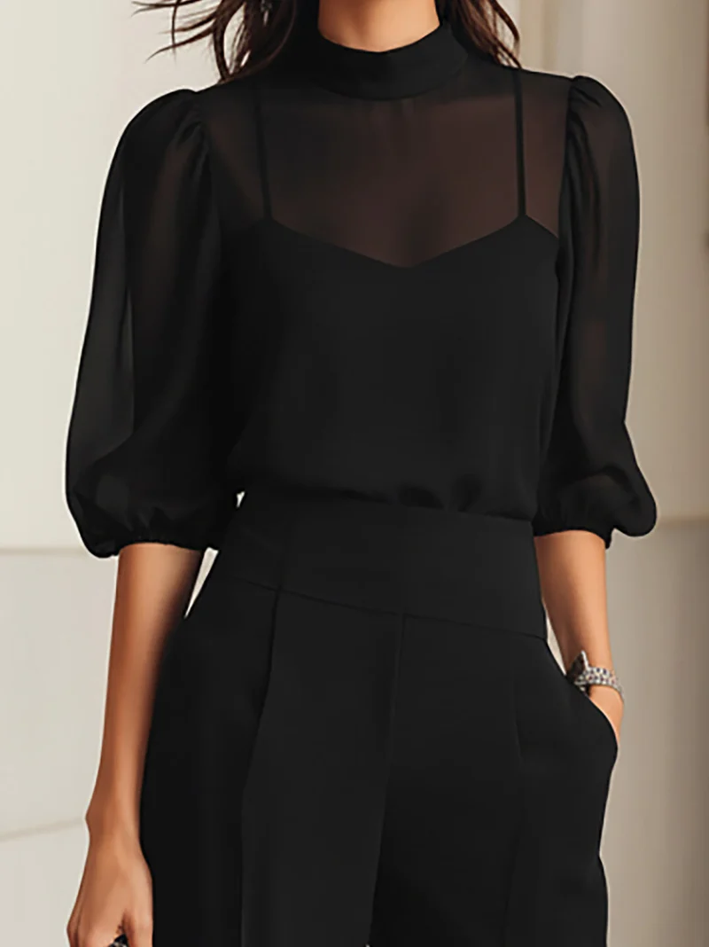 Clarisa™ – Ensemble mit Weitem Hosen