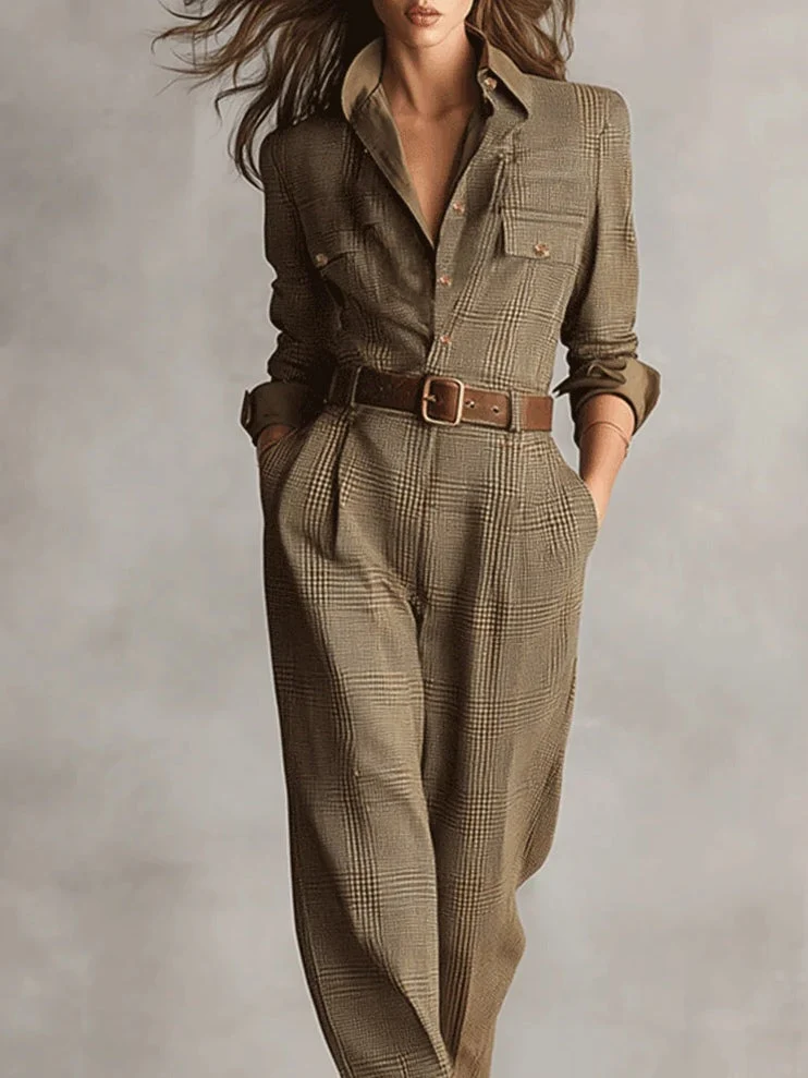 Mirabelle™ – Damen-Latzhose aus Tweed