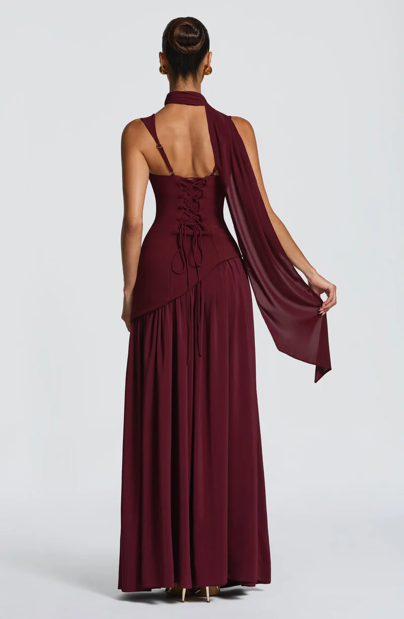 Valena™ - Elegantes Langes Kleid