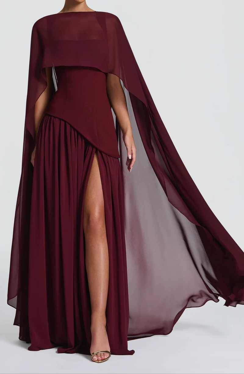 Valena™ - Elegantes Langes Kleid