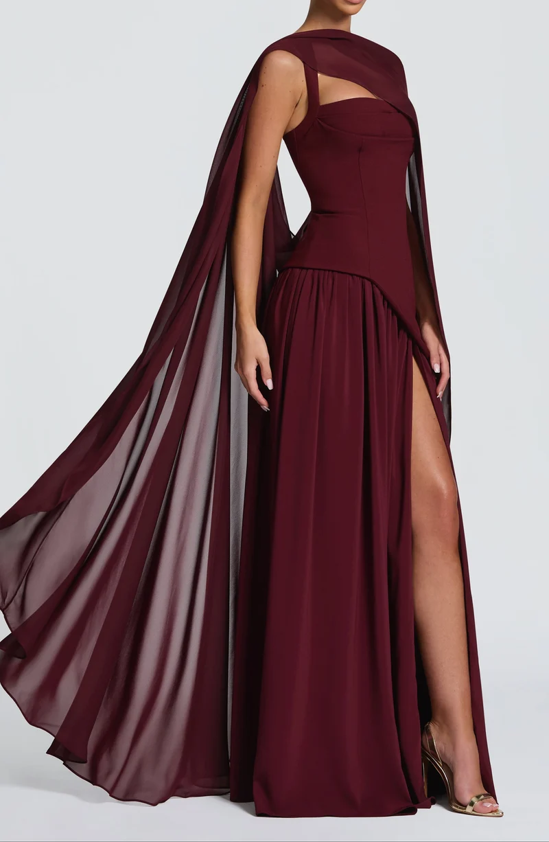 Valena™ - Elegantes Langes Kleid