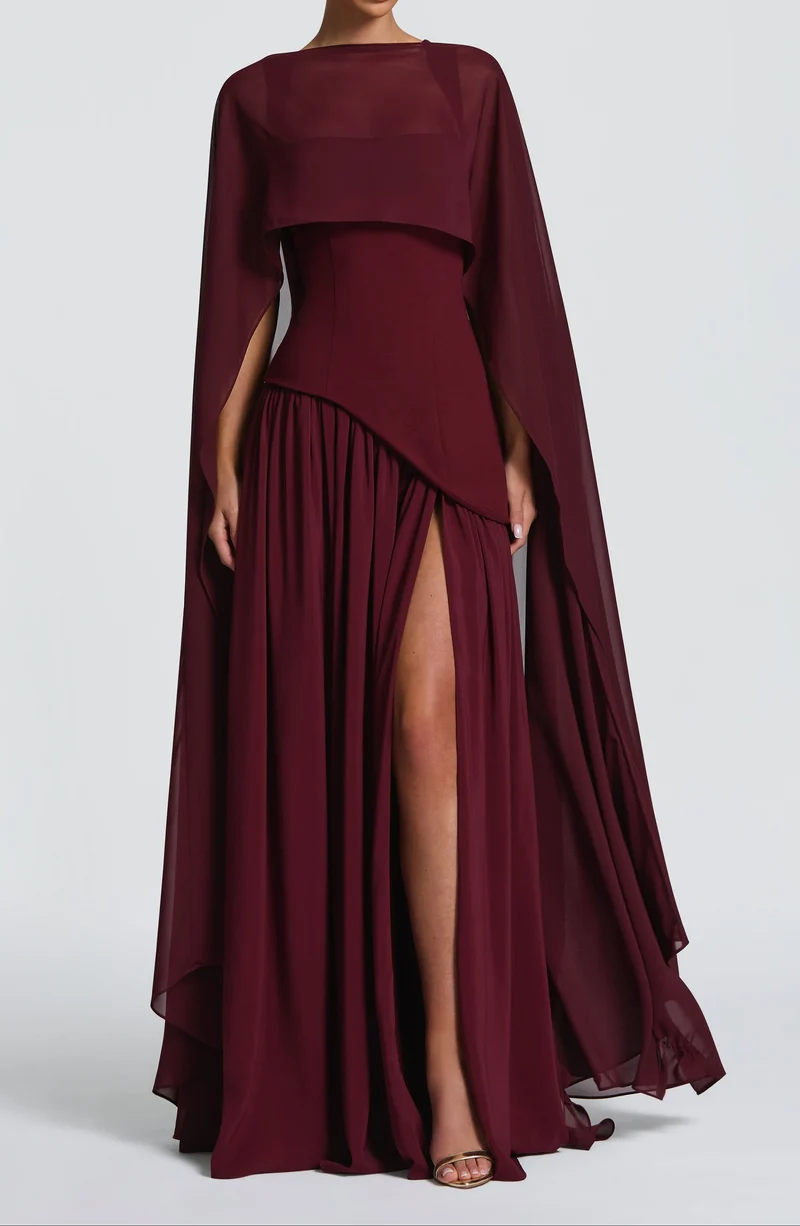 Valena™ - Elegantes Langes Kleid