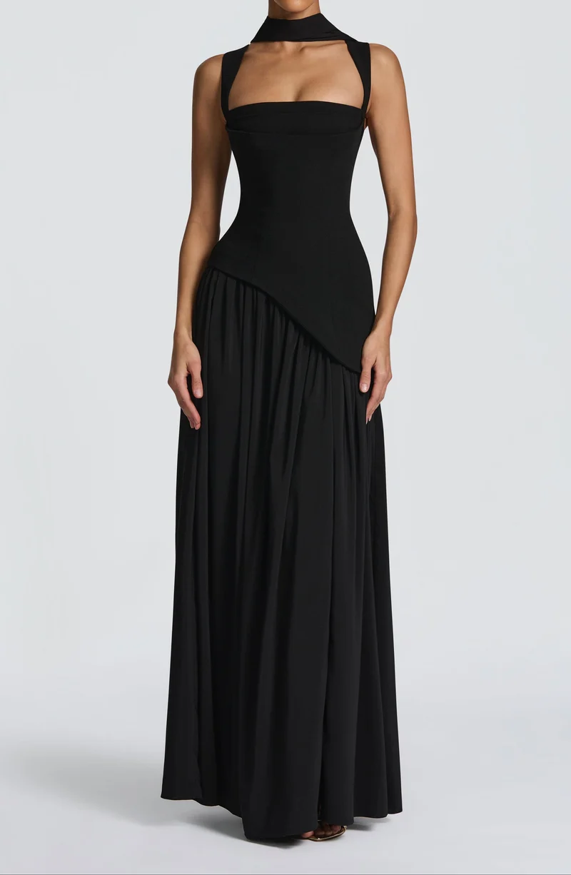 Valena™ - Elegantes Langes Kleid