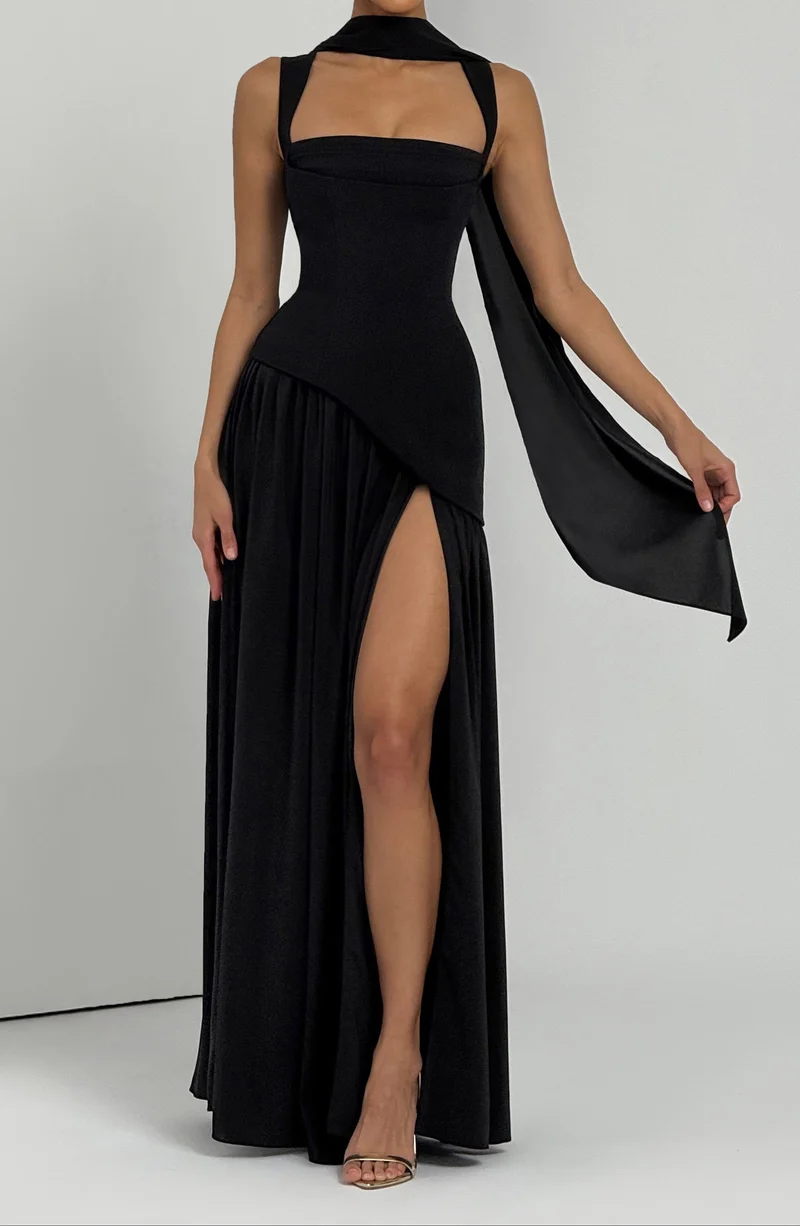 Valena™ - Elegantes Langes Kleid