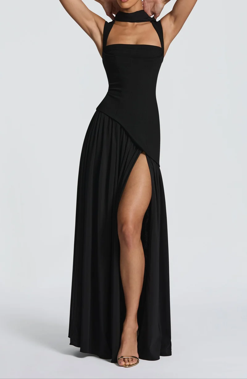 Valena™ - Elegantes Langes Kleid