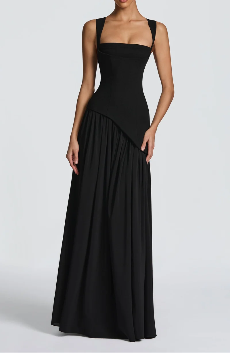 Valena™ - Elegantes Langes Kleid