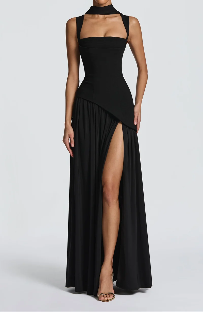 Valena™ - Elegantes Langes Kleid