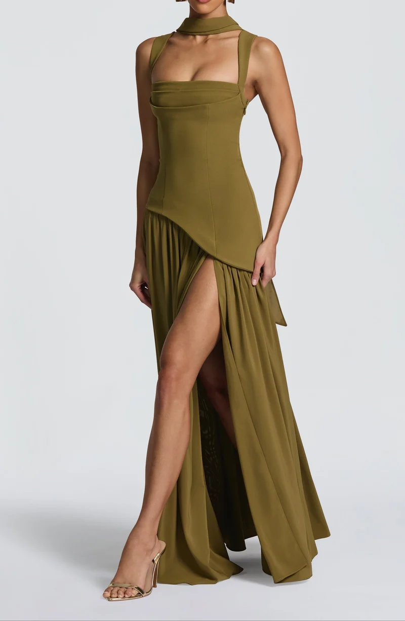 Valena™ - Elegantes Langes Kleid