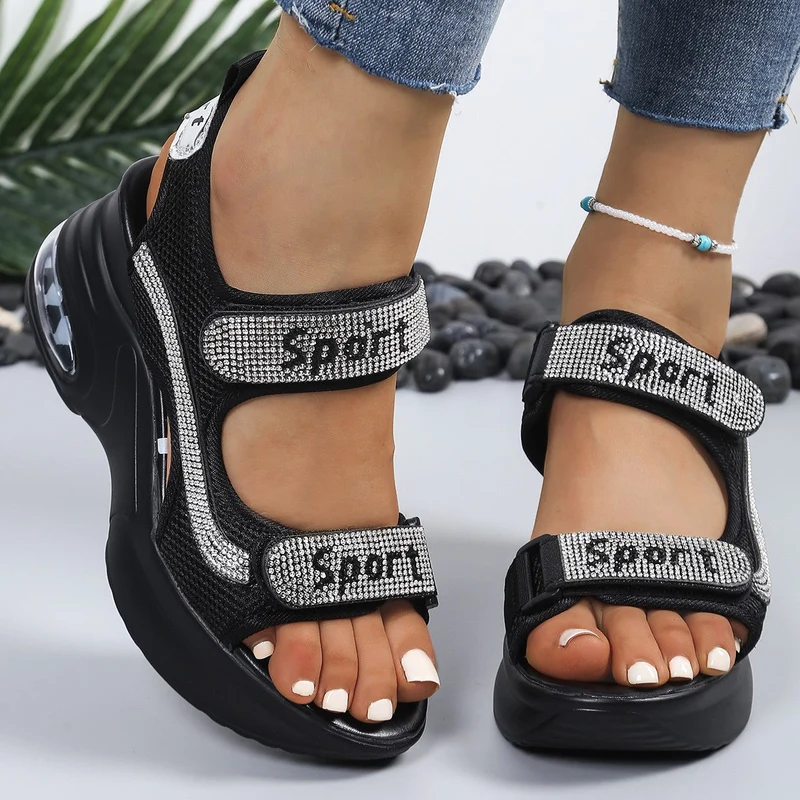 Jerna™ – Sandalen mit Keilabsatz