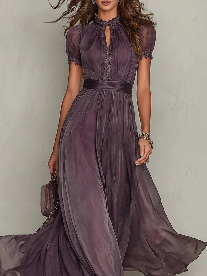 Precy™ – Maxikleid mit Spitzendetails