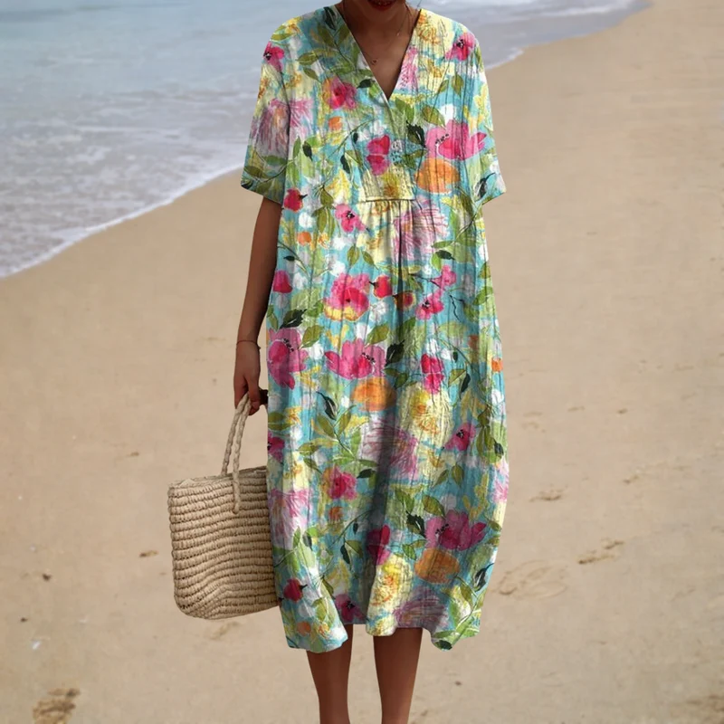 Bequemes Sommerkleid für den Alltag