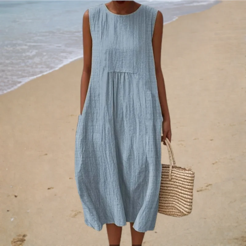 Sommer Ärmellose Kleid