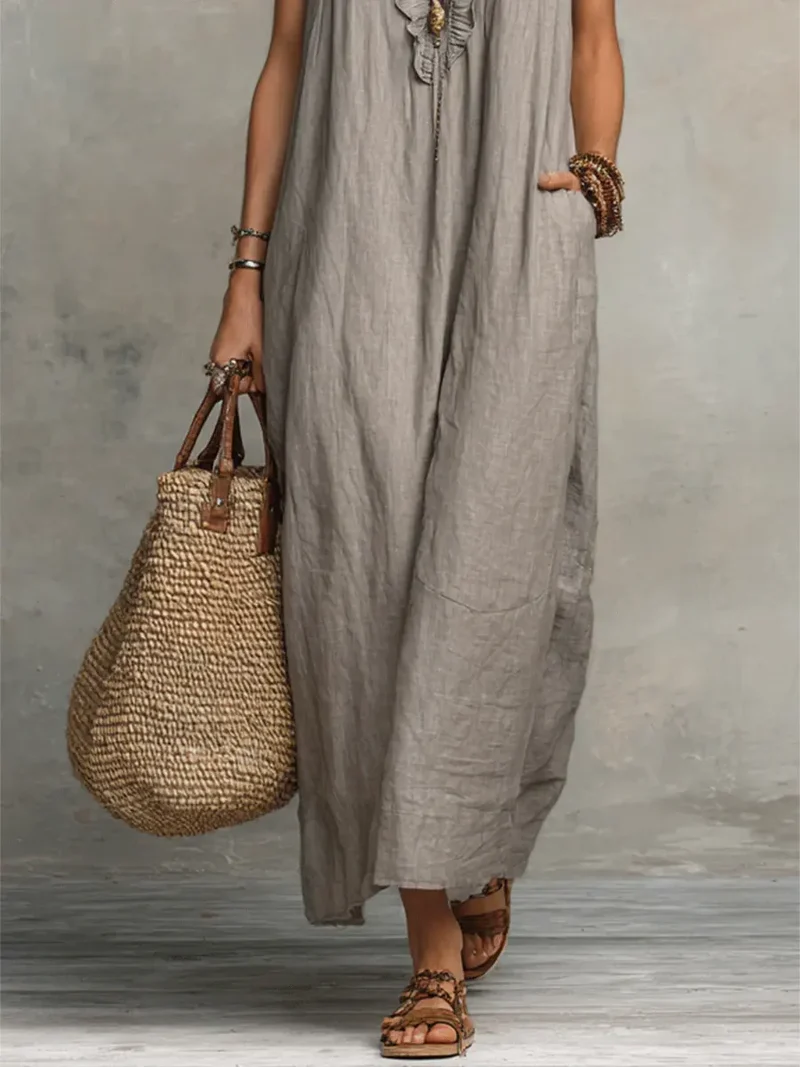 Reamey™ – Langes Kleid im Bohemian-Stil