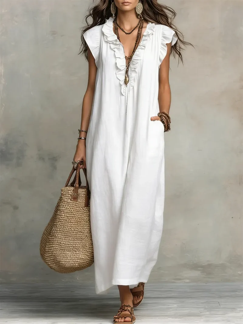 Reamey™ – Langes Kleid im Bohemian-Stil