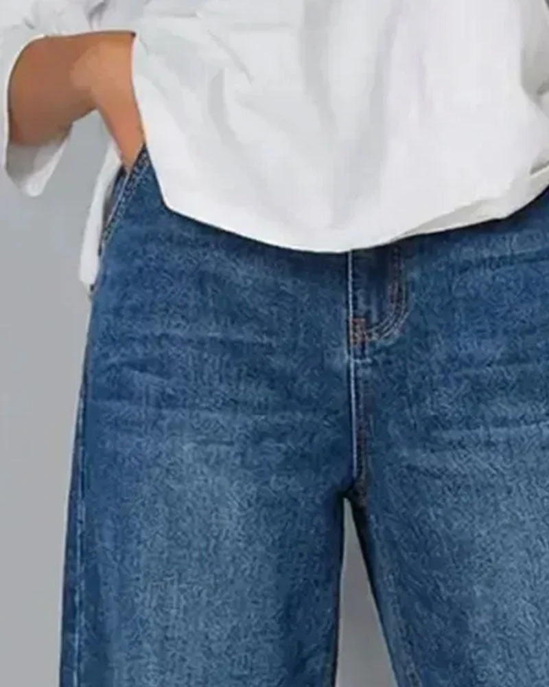 Bente - Denim-Style Hose