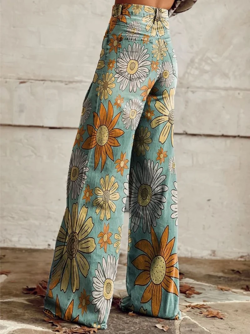 Cirilla - Palazzo-Hose mit Blumenmuster
