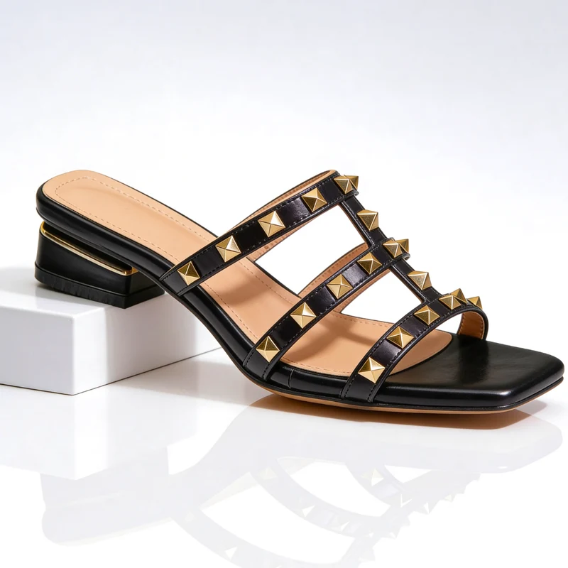 Odette - Nieten Sandalen