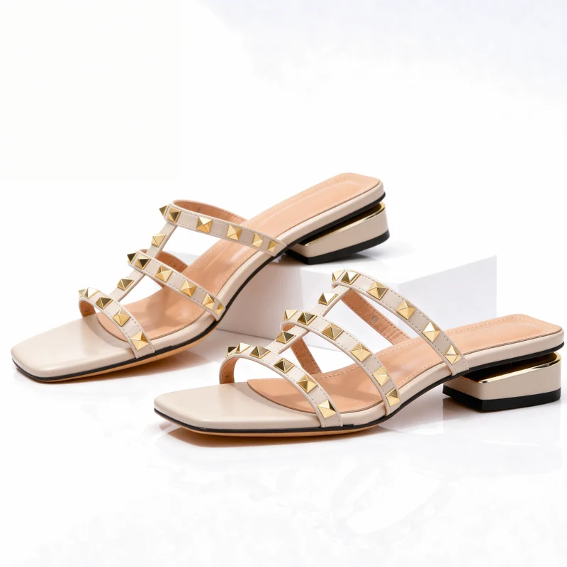 Odette - Nieten Sandalen