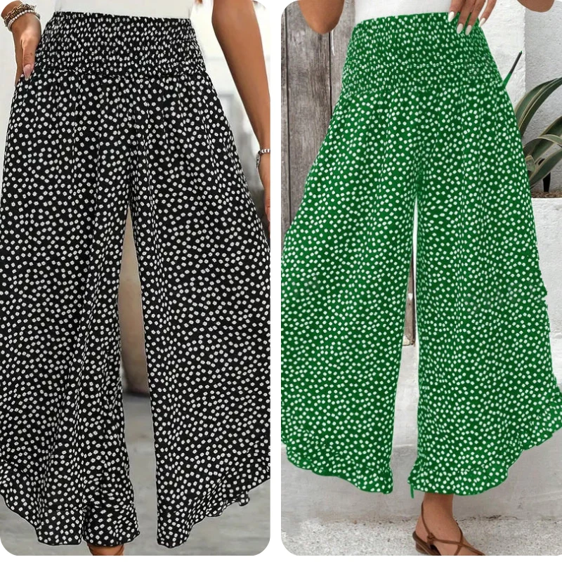 Brezy™ – Damenhose mit Hoher Taille und Weitem Bein