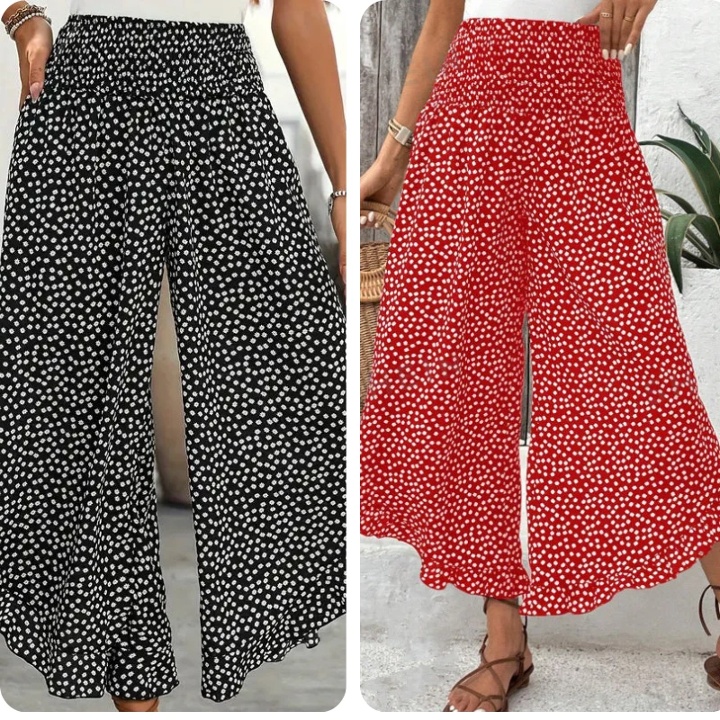 Brezy™ – Damenhose mit Hoher Taille und Weitem Bein