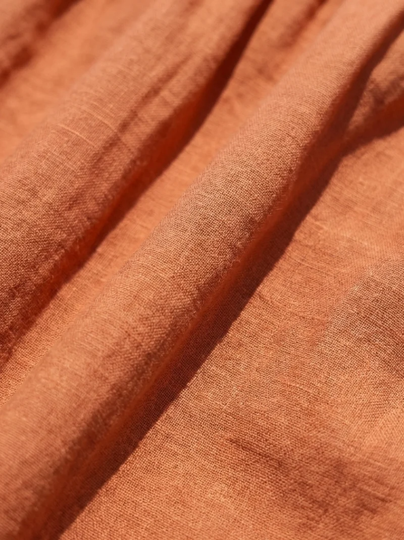 Zinnia - Kurzärmliges Lager-på-lager Maxikleid