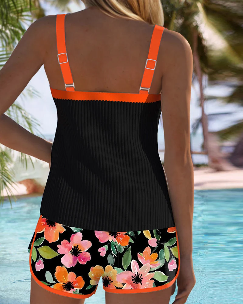 Lana – Elegantes Zweiteiliges Tankini-Ensemble