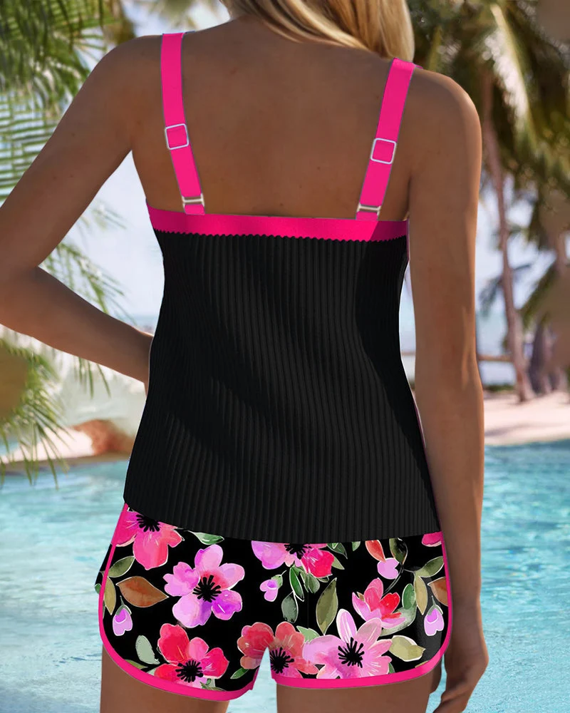 Lana – Elegantes Zweiteiliges Tankini-Ensemble