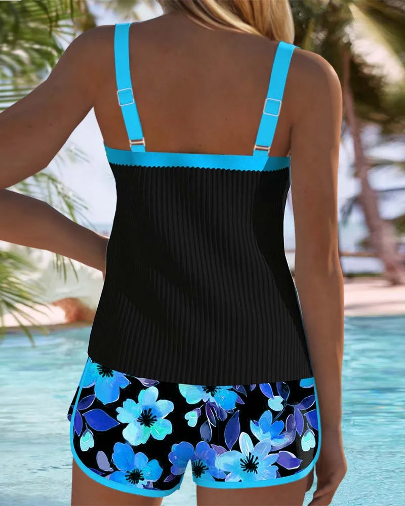Lana – Elegantes Zweiteiliges Tankini-Ensemble