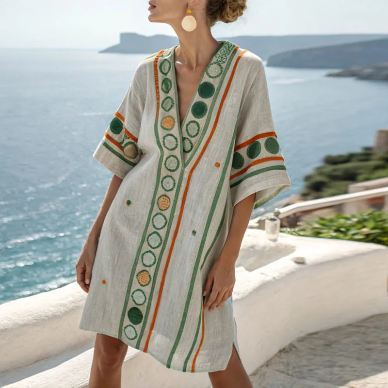Demi - Elegante und Vielseitige Strandrobe für Ihren Perfekten Sommerlook