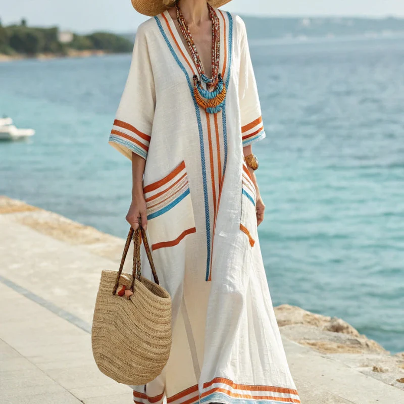 Raphaëlle Kaftan-Kleid – Sommer in Hvar