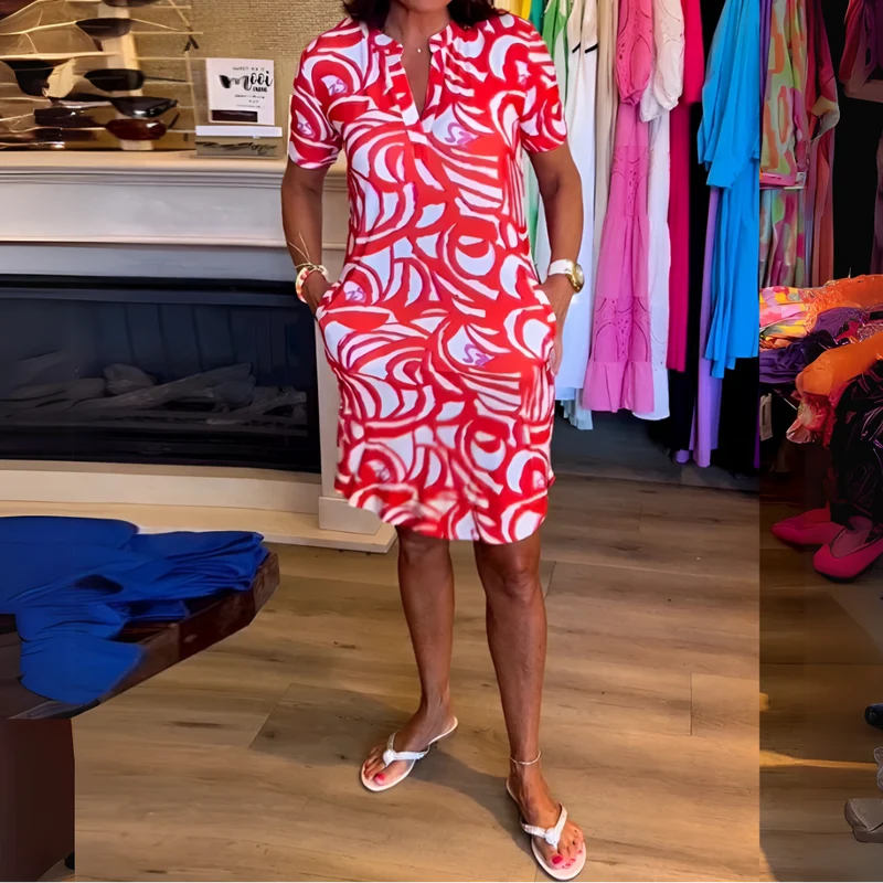 Karina™ - Leicht und Luftig ein Hochwertiges Sommerkleid