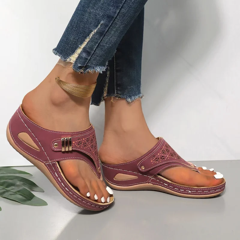 Rochelle™ - Sandalen mit Keilabsatz Komfort & Halt