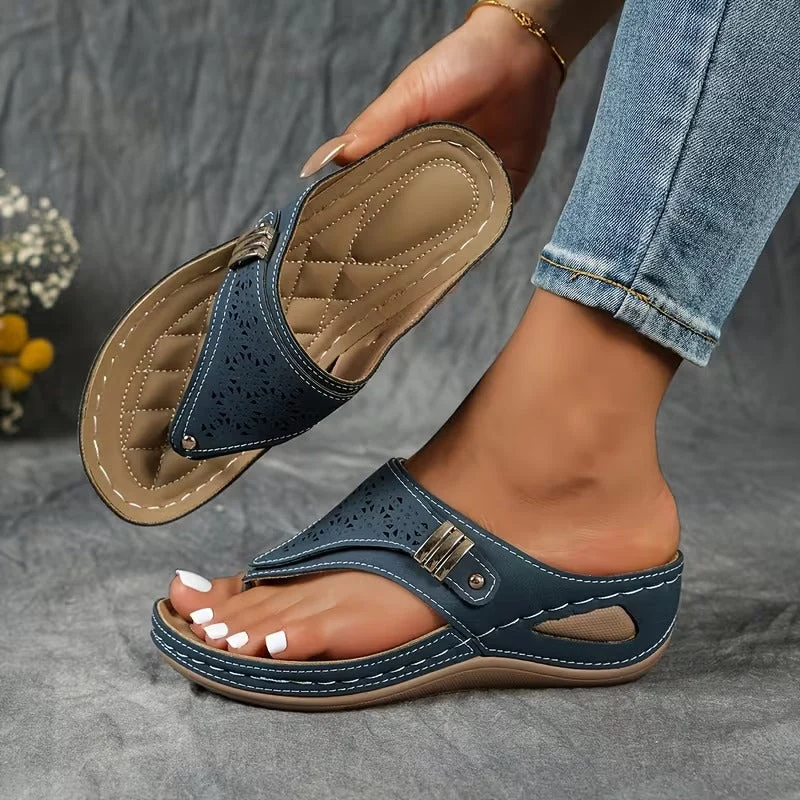 Rochelle™ - Sandalen mit Keilabsatz Komfort & Halt