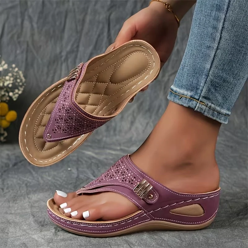 Rochelle™ - Sandalen mit Keilabsatz Komfort & Halt