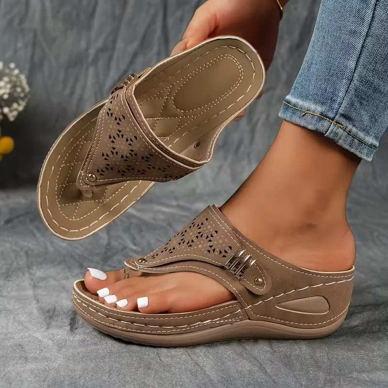 Rochelle™ - Sandalen mit Keilabsatz Komfort & Halt