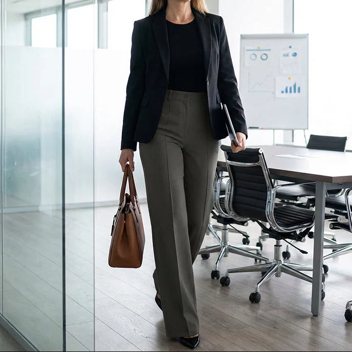 Lerin™ - Elegante High-Waist-Hose - Zeitloser Stil & Schnell Ausverkauft