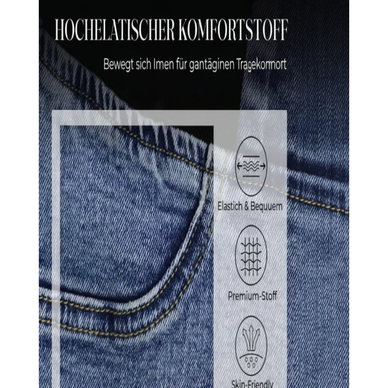 Clowy™ – Jeans mit Hoher Taille Stretch und Ausgestelltem Bein