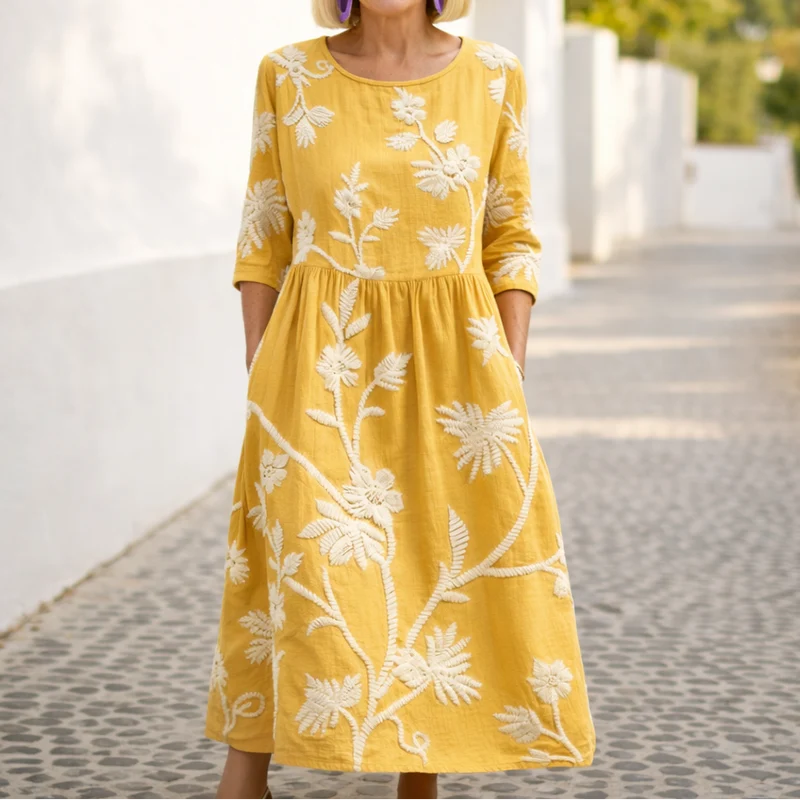 Nelly™ - Maxikleid - Blumenmuster