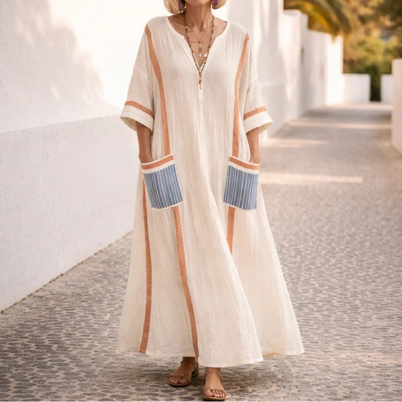 Susan™ - Flatterndes Maxi-Sommerkleid