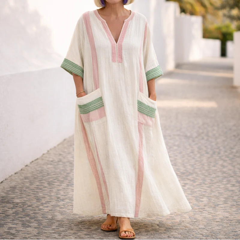 Susan™ - Flatterndes Maxi-Sommerkleid