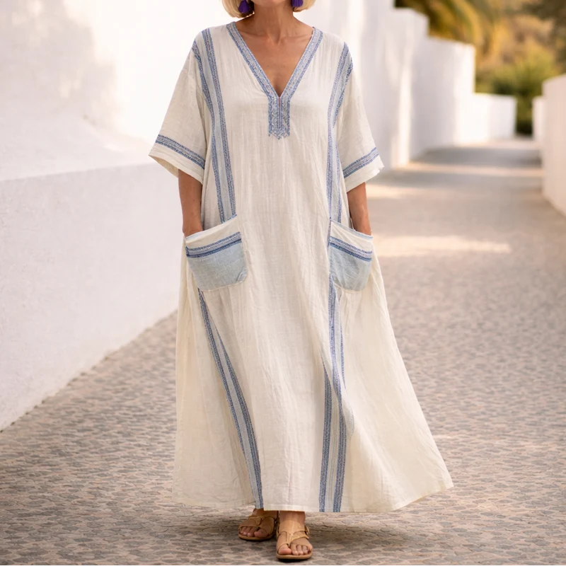 Susan™ - Flatterndes Maxi-Sommerkleid