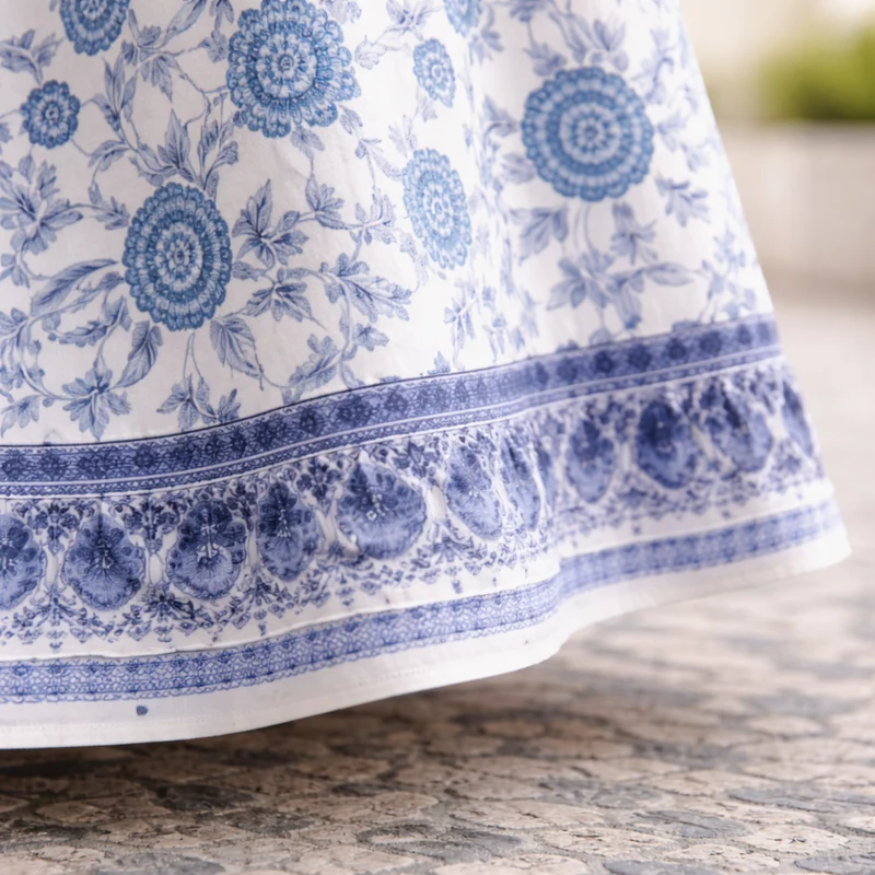 Elly™ - Elegantes Blumenkleid mit einem lässigen Flair