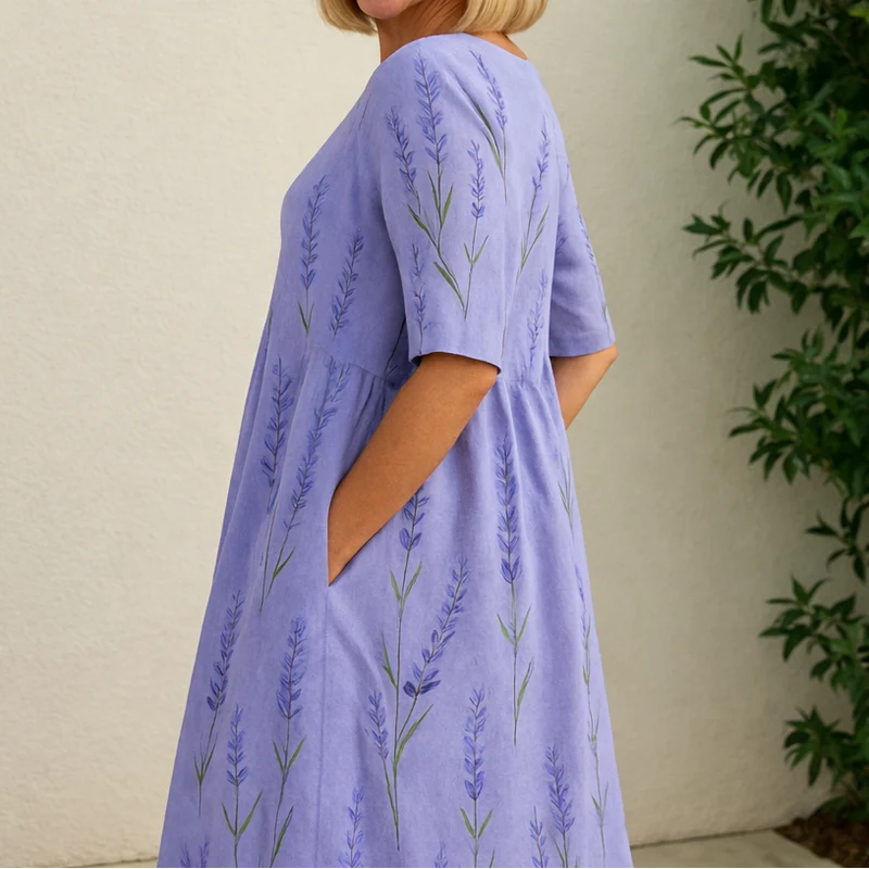 Lily™ - Midi-Kleid - Mühelose Bequemlichkeit