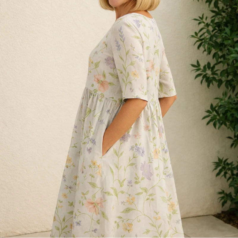 Lily™ - Midi-Kleid - Mühelose Bequemlichkeit
