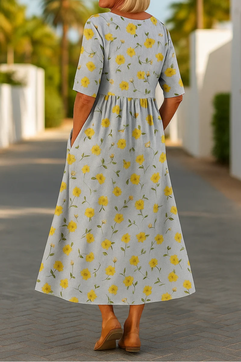 Lily™ - Midi-Kleid - Mühelose Bequemlichkeit
