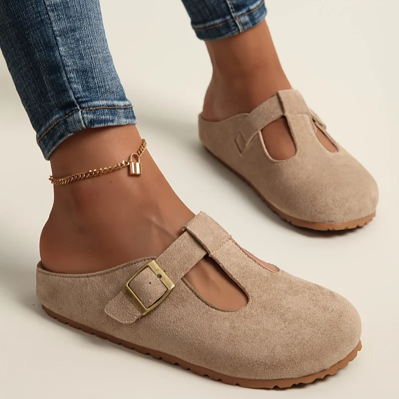Sorina™ - Bequeme Clogs mit Einer Schlichten Schnalle