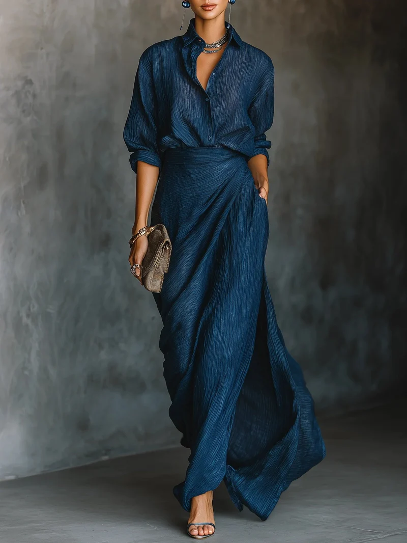 Sara™ - Elegantes Set mit langer Rock